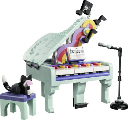 31392 LEGO® Creator Muusikateemaline kaunistus: klaver kassiga 