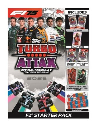 TOPPS kaardid Formula 1 2025 Turbo Attax Starter Pack, 076310 