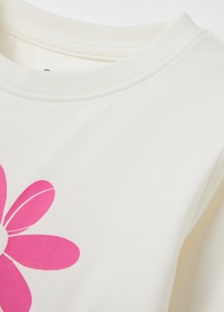 OVS pikkade varrukatega t-särk, valged, 140 cm, 002136807 