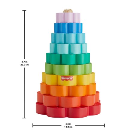 FISHER PRICE puidust rõngavirnastaja , HXT77 