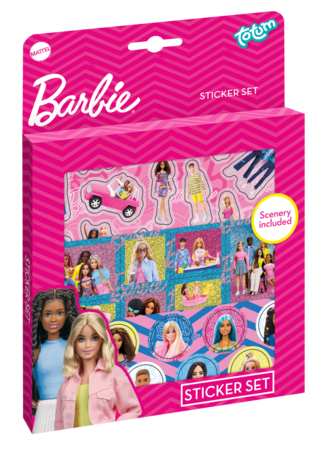 TOTUM BARBIE kleebiste komplekt, 501188 