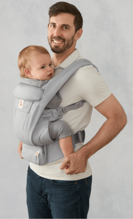 ERGOBABY kandekott Omni Deluxe Cotton, Pearl Grey, BCODCPRLGRY 