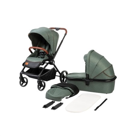 BABYTROLD universaalne käru 2in1 ALEX, Forest, 10-80F 