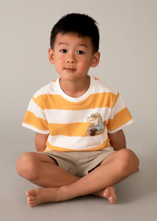 MAYORAL lühikeste varrukatega t-särk +lühikesed püksid, peach, 3.602-23, 134  cm 