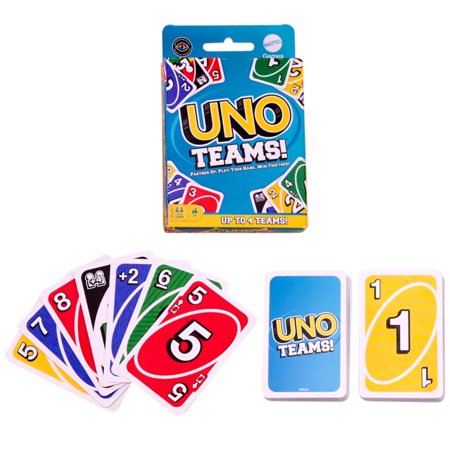 MATTEL GAMES UNO kaardid Teams, HXT58 