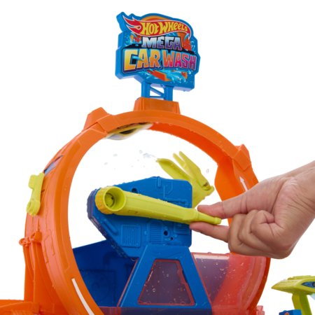 HOT WHEELS CITY mega tsükliga autopesula, JHL97 