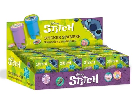 STITCH kleebiste tempel, assortii, 80198PTR 