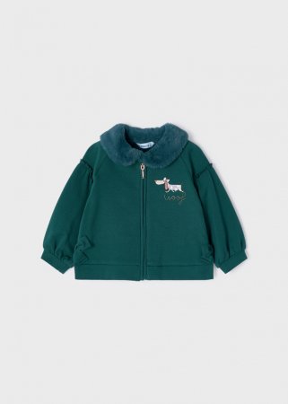 MAYORAL tõmblukuga pusa 4B, duck green, 86 cm, 2443-90 2443-90 9