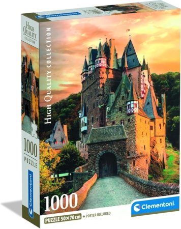 CLEMENTONI pusle Golden Hour At Eltz Castle, 1000 tk., 37109 