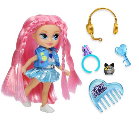 K-POP DIVA SQUAD Junior Idols nukk, 12 cm, assortii., 81159 