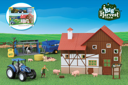 DIHUA TOYS farm komplekt Big Harvest 1:32, DHPF30113A DHPF30113A