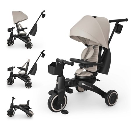 KINDERCRAFT kolmerattaline JAZZ 3, beež, KRJAZZ03BEG0000 