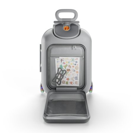 KINDERKRAFT reisikohver lapse kandmiseks CABBY, hall, KACABB00GRY0000 