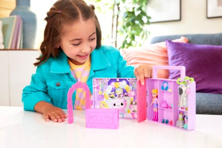 POLLY POCKET koolidisko üllatuskomplekt, HRD65 