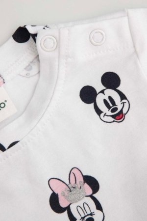 COCCODRILLO lühikeste varrukatega bodi, valge, WC6112801LGD-001-086, 86 suurus 