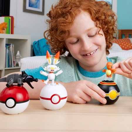MEGA CONSTRUX POKEMON tule-tüüpi Poke-pallid, HTJ06 