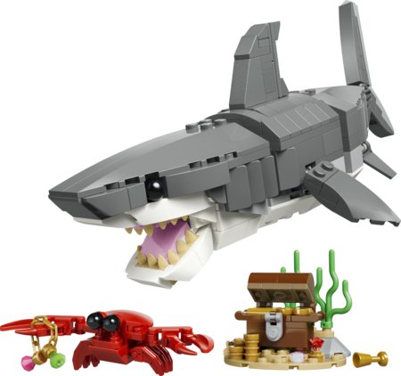 31381 LEGO® FIERCE SHARK WITH A TREASURE CHEST 