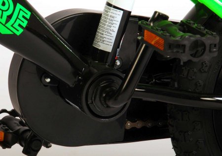 VOLARE Sportivo jalgratas 12" Neoonroheline ja must, 2030.a 2030