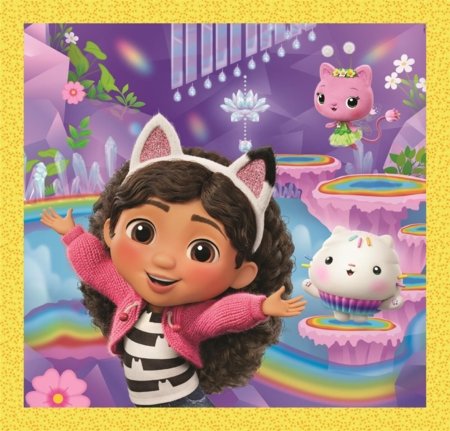 CLEMENTONI GABBY'S DOLLHOUSE pusle, 3x48, 25002 