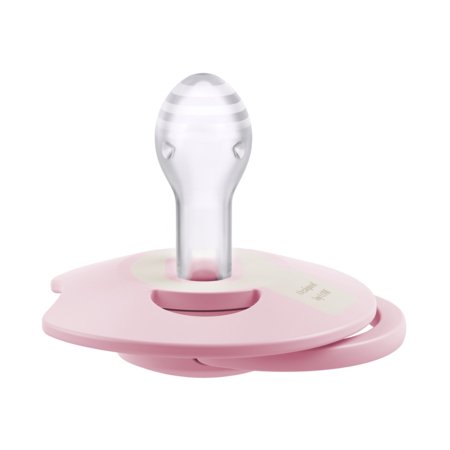 LOVI Prime silikoonist dünaamiline lutt, Rose/Rose Cream, 0–6 kuud, 2 tk, 34/454 