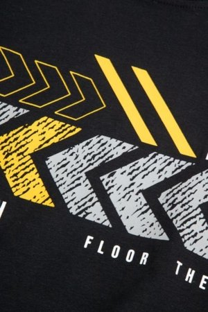 COCCODRILLO t-särgid CITY RACING BOY JUNIOR, must, cm 