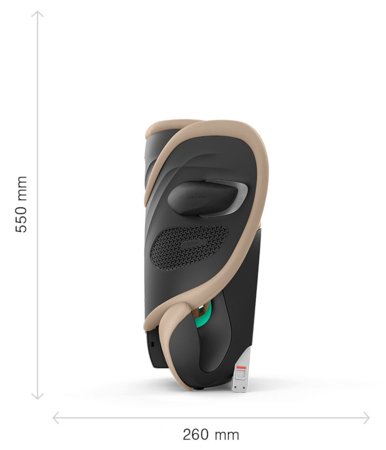 CYBEX turvatool SOLUTION G2 I-FIX, 100-150 cm., Fog grey, 524000655 
