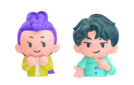 CLEMENTONI IDEA pastakate valmistamise komplekt K-pop Rumi & Jinu, 18480 