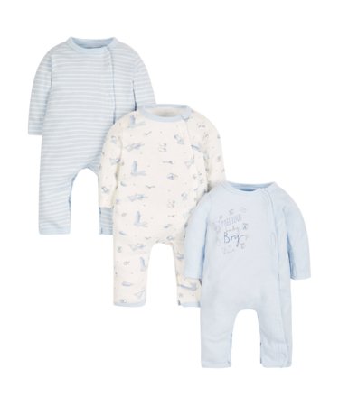 MOTHERCARE sleepsuit boy Prem 3 pack premature 1,8kg 806009 806008