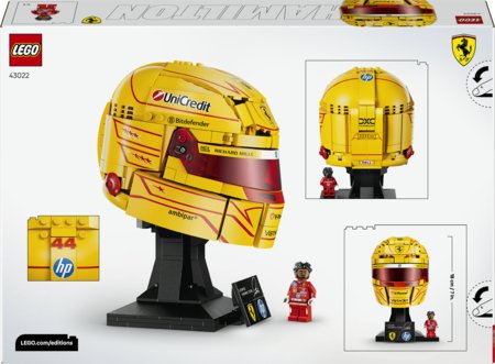 43022 LEGO® Editions Scuderia Ferrari HP Lewis Hamilton kiiver 