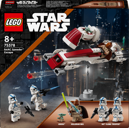 75378 LEGO® Star Wars™ Mandalorian BARC Speeder™-i põgenemine 