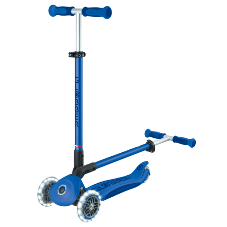 GLOBBER tõukeratas Go Up Deluxe Lights, tumesinine, 748-600 