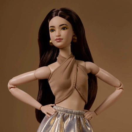 BARBIE Basics No06 pruunide juustega nukk, JJX25 