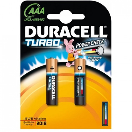 DURACELL patarei Turbo AAA, 2 pc., DURM050 