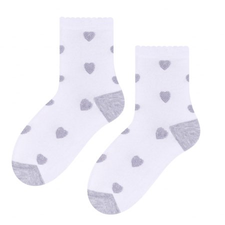 STEVEN sokid white/grey 014-275 32-34 014-275 WHITE/GREY