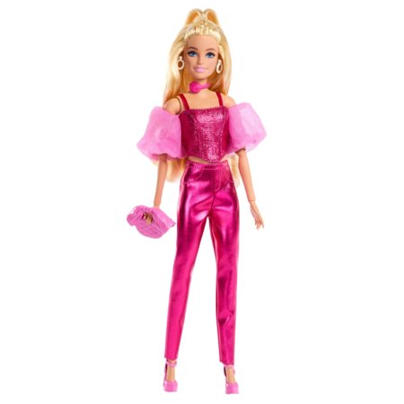 BARBIE Deluxe Fashionistas – Roosas pükskostüümis, JFP40 