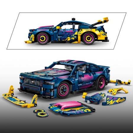 42236 LEGO® Technic Kohandatud garaaž Ford Mustang GT autole 