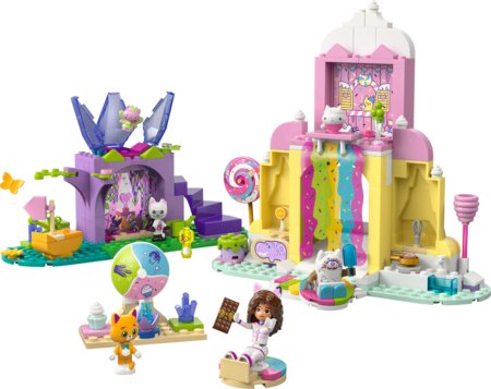 11205 LEGO® Gabby’s Dollhouse Maiustustemägi ja kiisuaed 