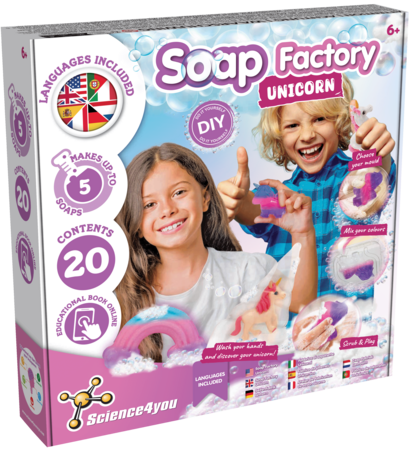 SCIENCE4YOU katsekomplekt SOAP FACTORY UNICORN, 80005159 