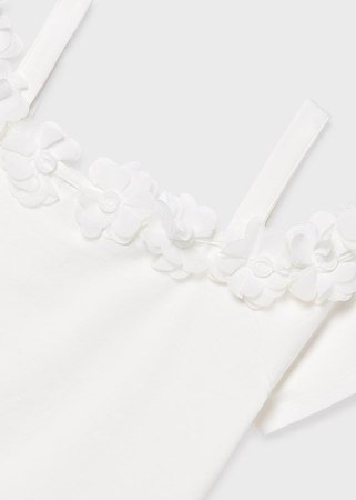 MAYORAL lühikeste varrukatega t-särk, natural, 6.003-95, 128  cm 