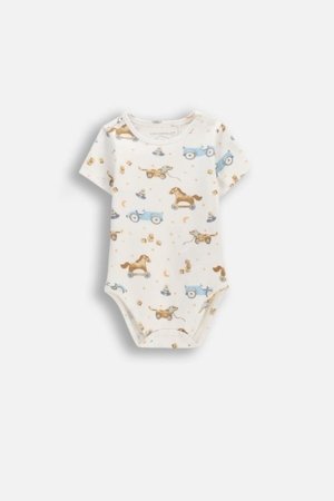 COCCODRILLO lühikeste varrukatega bodi, beež, suurus 