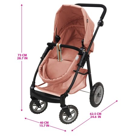 509 Crew 2in1 nukukäru, roosa, T738004 