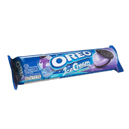 OREO küpsised ICE CREAM BLUEBERRY, 119,6 g., MIX0149 