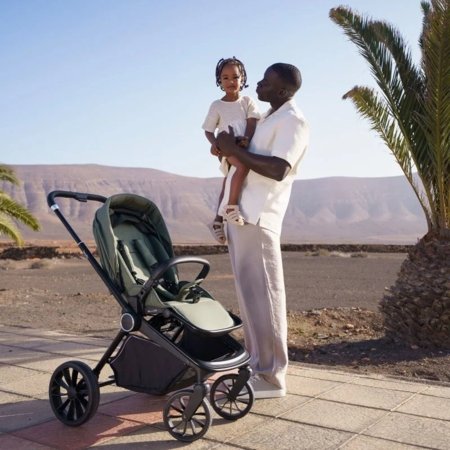 LIONELO universaalne käru MIKA PLUS 3in1, Black onyx 