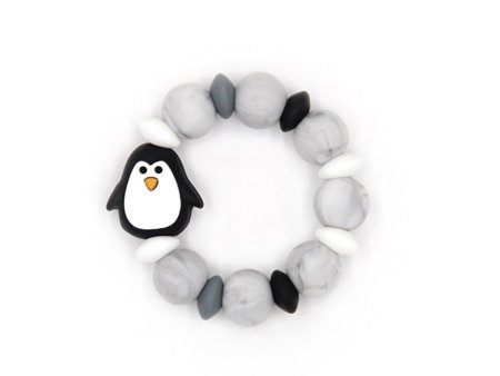 MIMIJO silikoonist närimisrõngas pinguin, 395 