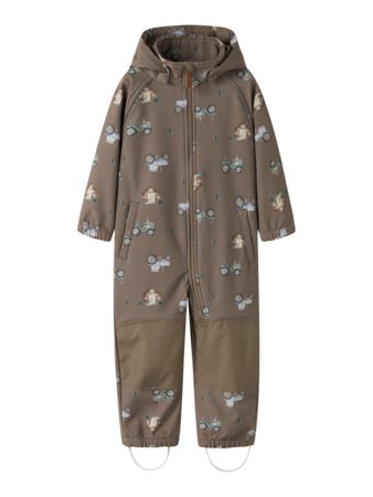 NAME IT laste kombinesoon ALFA, Softshell, 13237076-776A5F, suurus 