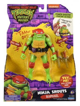 TMNT kuju Ninja Shouts Raphaeli, 83354 83354