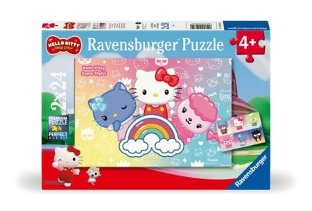 RAVENSBURGER PUZZLE pusle Hello Kitty, 2x24 tk, 12001034 0 
