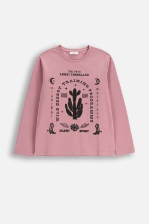 COCCODRILLO t-särgid EVERYDAY GIRL A, roosa, cm 