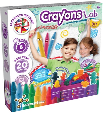SCIENCE4YOU katsekomplekt CRAYONS LAB, 80005157 