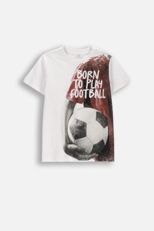 COCCODRILLO lühikeste varrukatega t-särk, valged, WC6143209VBB-001-152, 152 suurus 